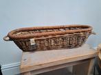 Riviera maison stokbrood mand rustic rattan riet, Ophalen of Verzenden, Zo goed als nieuw, Rond, Riet