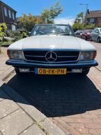 Mercedes-Benz SL 1977 Wit, Automaat, Achterwielaandrijving, Zwart, Leder en Stof