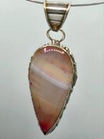 Zilveren Hanger met Rose Agaat, Overige voorstellingen, Verzenden, ., Zo goed als nieuw