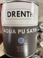Drenth donkergrijze watergedragen lak 1liter, Ophalen of Verzenden, Nieuw, Materiaal