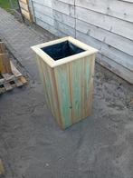Bloembak plantenbak grenen hout, Ophalen, Tuin, Minder dan 60 cm, Vierkant