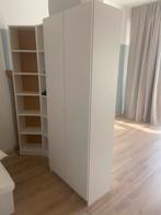 (2x) Ikea Billy boekenkast met deuren - Wit, Ophalen, 200 cm of meer, 50 tot 100 cm, Zo goed als nieuw