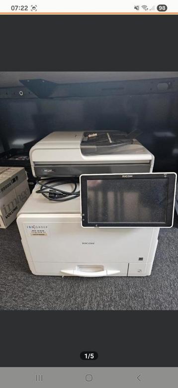 Ricoh MP C307 ( vandaag ophalen in Zeist = €200)  beschikbaar voor biedingen