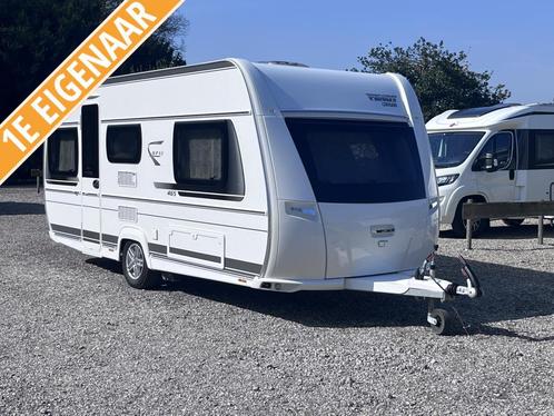Fendt Opal 465 TG Mover TOPSTAAT Voortent, Caravans en Kamperen, Caravans, Bedrijf, tot en met 4, 1250 - 1500 kg, Treinzit, Fendt