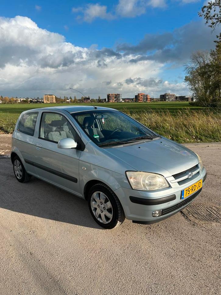 Hyundai Getz 1.3 3DRS 2005 Blauw, Auto's, Hyundai, Particulier, Getz, Benzine, C, Hatchback, Handgeschakeld, Origineel Nederlands