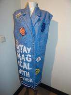 VDR Viadellerose lange jas bodywarmer stiksels trendy L, Maat 42/44 (L), VDR, Zo goed als nieuw, Verzenden