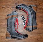 BLACKSTONE - leren Retro laarzen Black - maat 38, Kleding | Dames, Schoenen, Hoge laarzen, Zwart, Nieuw, Ophalen of Verzenden