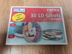 30 cd-labels om zelf te bedrukken, Ophalen of Verzenden, Nieuw, Materiaal