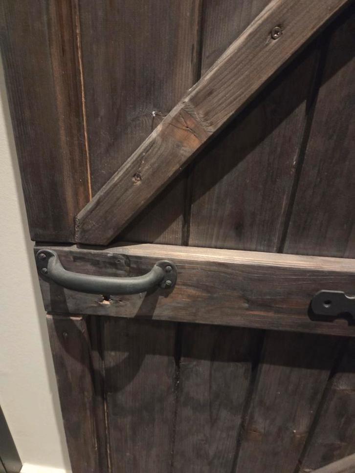 Oude Landelijke Decoratieve Deur - 166x79cm, Doe-het-zelf en Verbouw, Deuren en Horren, Ophalen