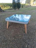Milano lage tafel Naturel White Grey, Tuin en Terras, Tuinsets en Loungesets, Ophalen, Nieuw