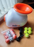 DoggyFun Ballenschieter met 14 ballen., Dieren en Toebehoren, Hondenspeelgoed, Ophalen of Verzenden, Zo goed als nieuw, Behendigheidspeelgoed