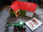 Schleich boerderij met tractor en accessoires, Ophalen of Verzenden, Zo goed als nieuw, Jongen of Meisje
