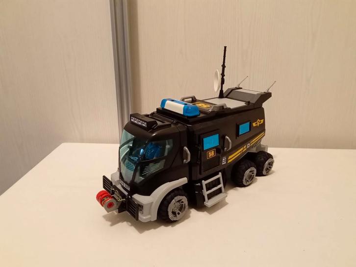 Playmobil swat truck politie, Kinderen en Baby's, Speelgoed | Playmobil, Gebruikt, Ophalen of Verzenden
