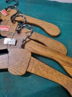 kleerhangers gaderobe eikenhout massief, Kleding | Dames, Kledinghangers, Ophalen of Verzenden