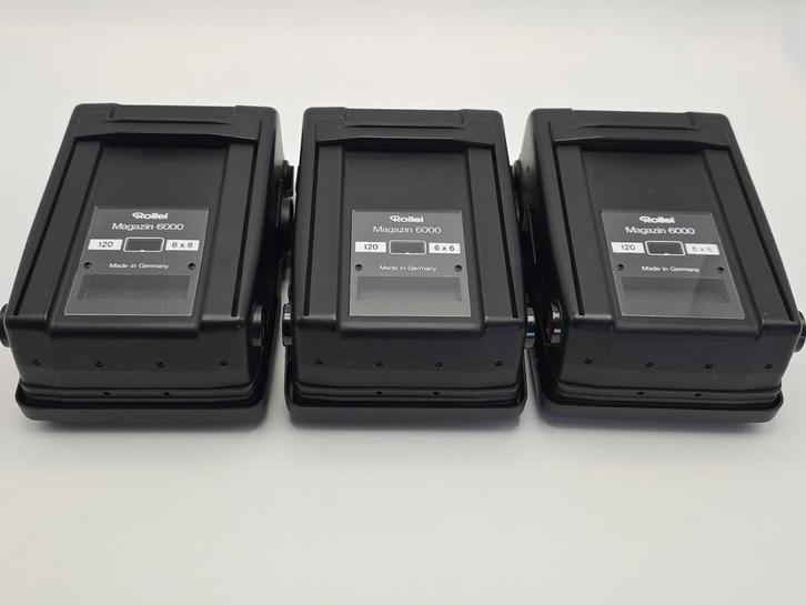 Rollei magazin 6000 6x6 120, Audio, Tv en Foto, Fotocamera's Analoog, Zo goed als nieuw, Compact, Overige Merken, Ophalen of Verzenden