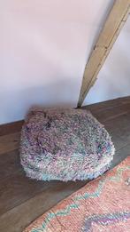 Berber poef boujaad 100% wol, Ophalen of Verzenden, Zo goed als nieuw, Vierkant, Minder dan 50 cm