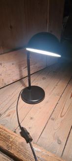 Zwarte bureaulamp, industrieel, Ophalen of Verzenden, Zo goed als nieuw, Minder dan 50 cm