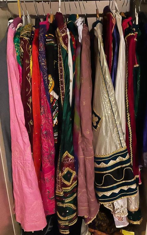 ROKKEN - SARIS - SJAALS - COLIS, Kleding | Dames, Overige Dameskleding, Zo goed als nieuw, Ophalen