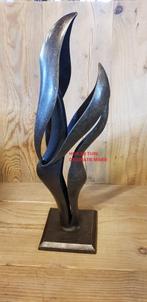 bronzen beeld / MODERN LIEFDESPAAR / 45 cm hoog, Tuin en Terras, Tuinbeelden, Huis en tuin decoratie Marie, Verzenden, Nieuw, Peize