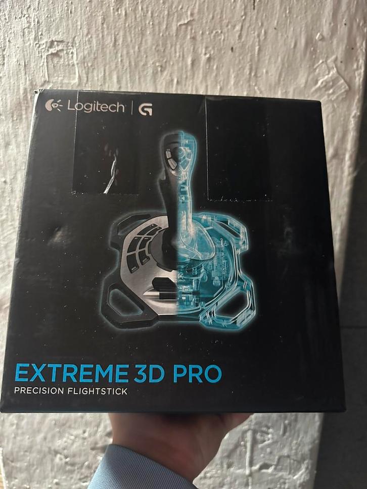 Logitech Extreme 3D Pro Flightstick - NIEUW IN DOOS, Computers en Software, Joysticks, Nieuw, Ophalen of Verzenden