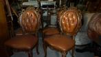 4 Barok Eetkamerstoelen, Ophalen