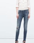 Zara stretch spijkerbroek jeans denim broek skinny fit 38, Blauw, Zara, Nieuw, Ophalen of Verzenden