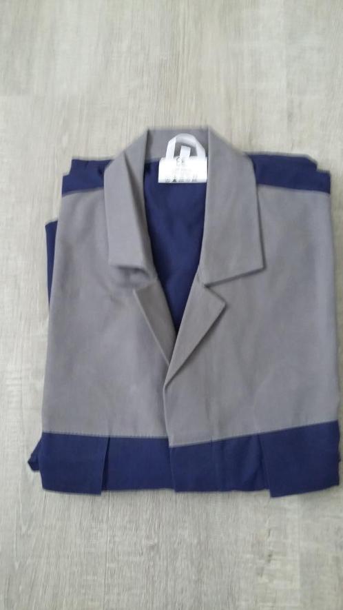 Overall 100% katoen marineblauw met grijs MAAT52 OP = OP, Kleding | Heren, Carnavalskleding en Feestkleding, Nieuw, Kleding, Overige thema's