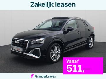 Audi Q2 35 TFSI/150PK S Line · Panoramadak · Navigatie ·  beschikbaar voor biedingen
