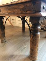 Indiase salontafel, Ophalen, Gebruikt, 50 tot 100 cm, Vierkant