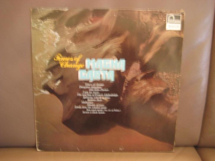 Magna Carta – Times Of Change, Cd's en Dvd's, Vinyl | Pop, Zo goed als nieuw, 1960 tot 1980, 12 inch, Ophalen of Verzenden