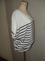 Ivy & You gebreide gestreepte top maat S korte vleermuis, Ivy & You, Ophalen of Verzenden, Zo goed als nieuw, Korte mouw