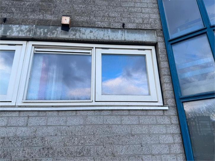 Gebruikte kozijnen met uitzetraam - ideaal voor schuur, Doe-het-zelf en Verbouw, Glas en Ramen, Gebruikt, Gevelraam of Ruit, 80 tot 120 cm