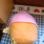 Ijsje knuffel jummy by dino Dinotoys 29 cm groot, Ophalen of Verzenden