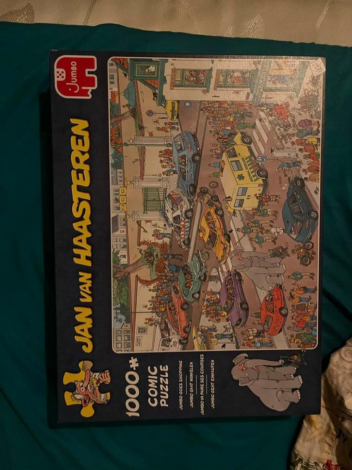 5 Jan van Haasteren Puzzels - 1000 Stukjes, Hobby en Vrije tijd, Denksport en Puzzels, Gebruikt, Legpuzzel, 500 t/m 1500 stukjes