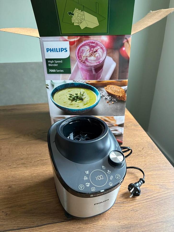 Philips Blender HR3760 onderstel, Witgoed en Apparatuur, Blenders, Zo goed als nieuw, Blender, Ophalen of Verzenden