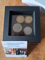 Troonswisseling Dubbelportretset, Ophalen of Verzenden, Koningin Beatrix, Euro's, Setje