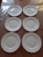 WEDGWOOD EDME - 6 DINERBORDEN - DIAMETER 26,5 CM, Ophalen of Verzenden, Zo goed als nieuw, Bord(en), Wedgwood