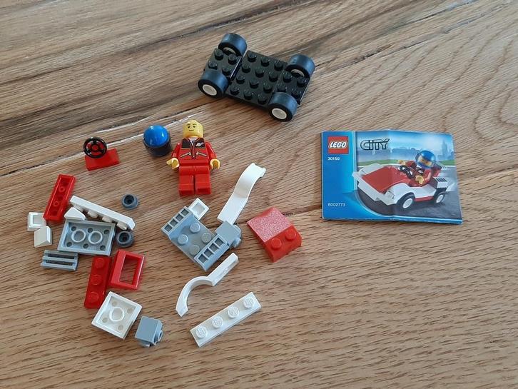 Lego city racewagen 30150, Kinderen en Baby's, Speelgoed | Duplo en Lego, Zo goed als nieuw, Lego, Complete set, Ophalen of Verzenden