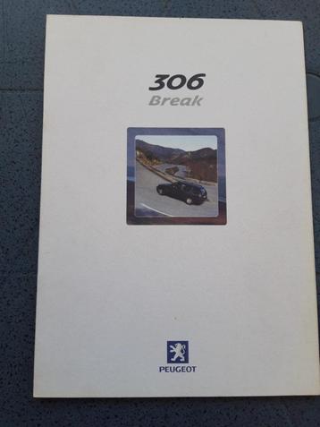 folder Peugeot 306 Break - modeljaar 2001 - Nederlands beschikbaar voor biedingen