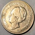 Nederland 1/2 Gulden 1921 zilver - Wilhelmina, ½ gulden, Zilver, Ophalen of Verzenden, Koningin Wilhelmina