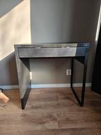 Micke bureau zwart, Ophalen, Zo goed als nieuw, Bureau
