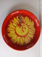 Coca Cola dienblad met zon., Ophalen of Verzenden, Gebruikt, Gebruiksvoorwerp