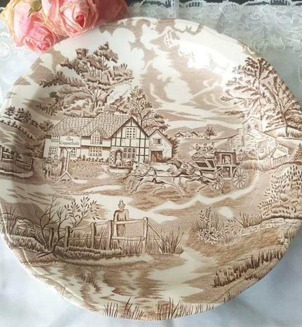 Brocante schaal Lunéville France, Antiek en Kunst, Curiosa en Brocante, Ophalen of Verzenden