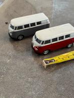 Twee VW busjes modelauto's1:64, Ophalen, Gebruikt, Auto