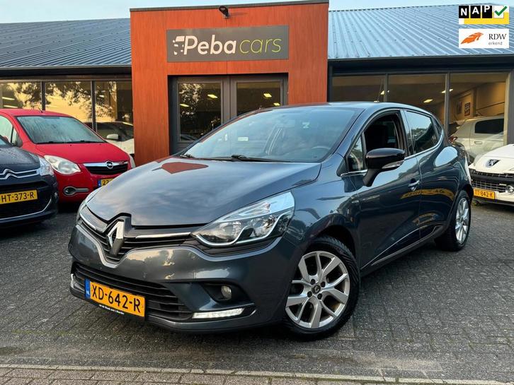 Renault Clio 0.9 TCe Limited*Navigatie*Pdc*Led*Lichtmetaal., Auto's, Renault, Bedrijf, Te koop, Clio, ABS, Airbags, Airconditioning