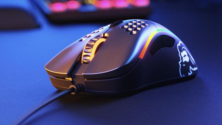 Glorious Model D Matzwart Matzwart, Computers en Software, Muizen, Zo goed als nieuw, Muis, Rechtshandig, Bedraad, Ergonomisch