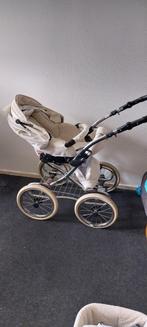 Tutek Turran Silver kinderwagen Eco Leather White, Kinderen en Baby's, Kinderwagens en Combinaties, Overige merken, Combiwagen