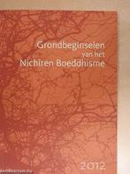 SGI	Grondbeginselen van het Nichiren Boeddhisme 2012, Ophalen of Verzenden, Nieuw