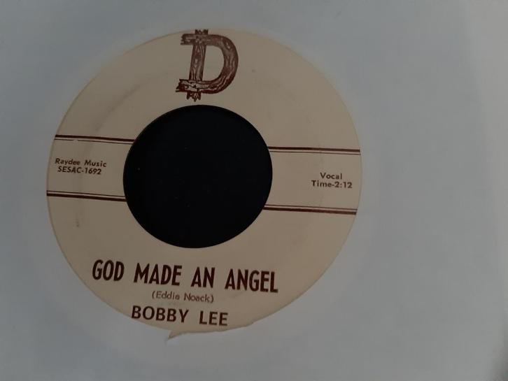 Bobby Lee  ‎– God Made An Angel, Cd's en Dvd's, Vinyl Singles, Gebruikt, Single, Pop, 7 inch, Verzenden