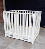 TWF kinderbox Lieke met lade inclusief boxkleed, Ophalen, Zo goed als nieuw, Rechthoekig, In hoogte verstelbaar